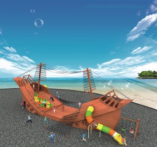 自贡海盗船游乐设备